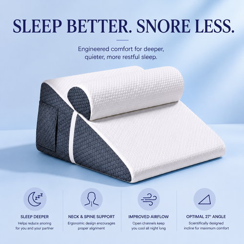 Anti-Snoring Wedge Pillow