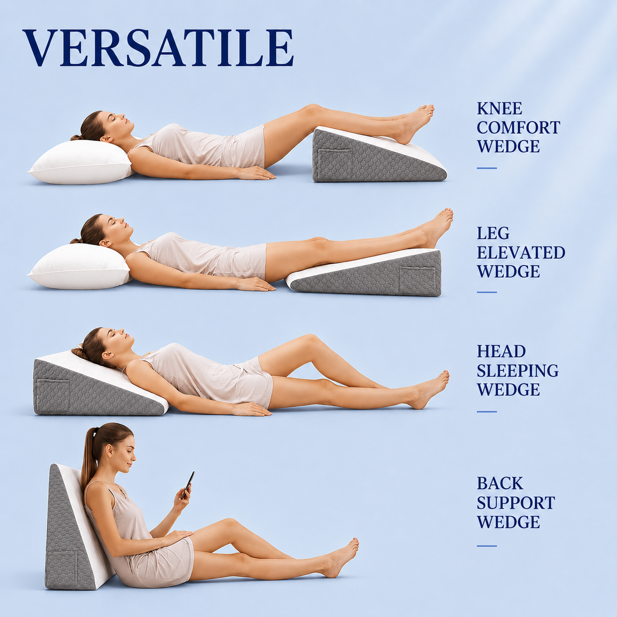 Anti-Snoring Wedge Pillow